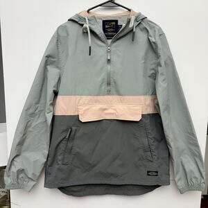 CPO Provisions Mens Small Colorblock Anorak Windbreaker Jacket Urban Outfitters